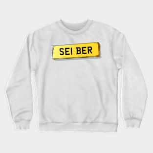 SE1 BER Bermondsey Number Plate Crewneck Sweatshirt
